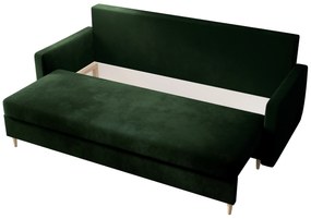Canapea două locuri Aura (Verde închis). 1056635