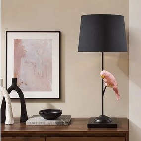 Veioza, Lampa de masa Wildlife Papagal 75cm, roz A-44815 VC