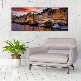 Tablou - Nyhavn, Copenhaga (120x50 cm)