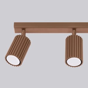 Brilagi - Lampă spot LED CRESTO 3x GU10/10W/230V, maro