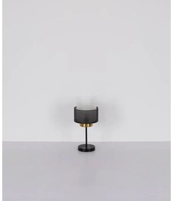 Veioza/Lampa de masa OLGA negru/satin