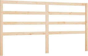 vidaXL Tăblie de pat, 206x4x100 cm, lemn masiv de pin