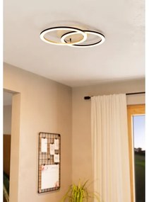 Plafonieră LED dimabilă Eglo 901743 LOMALTAS-Z 32W/230V bej/negru