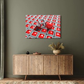 Tablou - Abstract metalic 3D (90x60 cm)