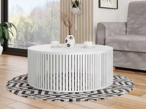 Măsuță de cafea Konezo (Alb + Alb arctic) . 1103726