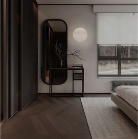Aplica perete din travertin cu lumina ambientala VIANO 30cm