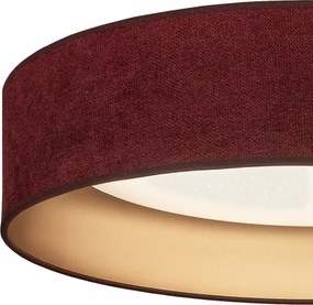 Brilagi-LED corp de iluminat dimabil, mărime L, SM. ST., 36W/230V 3000-6000K pr. 55 cm vișiniu/auriu WT+DO