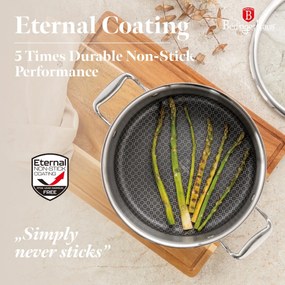 Set oale si tigai inox 6 piese Eternal Berlinger Haus BH8517, compatibile inductie si cuptor