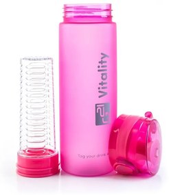 STICLĂ G21 PENTRU SMOOTHIE / SUC, 600 ML, ROȘU