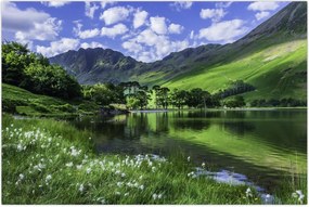 Tablou - Peisaj cu un lac (90x60 cm)