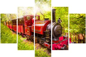 Tablou - Tren cu aburi (150x105 cm)