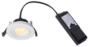Spot incastrabil baie directionabil LED IP44 Aliki White