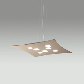 Lustra suspendata moderna ISOTTA 62x69cm, alb sau gri