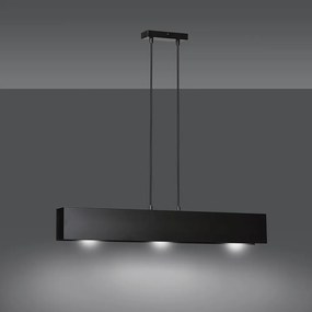 Suspensie Gentor 3 Black 672/3 Emibig Lighting, Modern, E27, Polonia