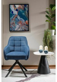 Scaun tapitat rotativ Metro Bjorn - Bleumarin