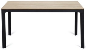 Set 4 scaune negre Kai și masă Thor - Bonami Essentials