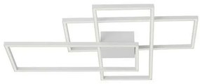 Lustra LED aplicata design modern geometric BILBAO 55W alba NVL-9977001