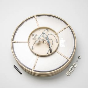 Plafonieră de cristal Brilagi VELURE 5xE14/40W/230V auriu