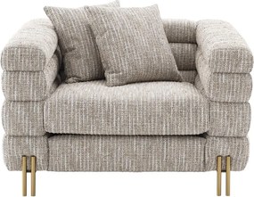 Fotoliu elegant design LUX York, bej mademoiselle 115311 HZ