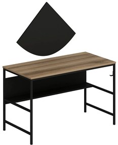Masă PC Grana (Auriu + Negru). 1088791