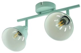 Spot FIONA 2xE14/8W/230V verde