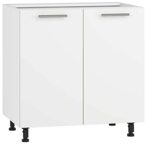 Dulap de jos Vento D-80/82, alb mat