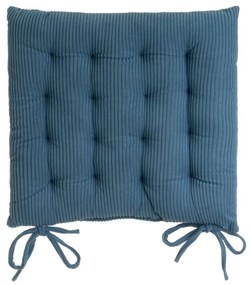 Pernă de scaun din catifea reiată 40x40 cm Merely – Casa Selección