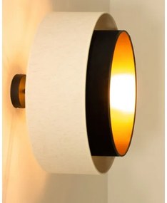 Plafonieră NATIA 1xE27/60W/230V alb/negru