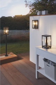 Eglo ALAMONTE-Z 31778 - Aplica de perete pentru exterior, LED RGBW dimabilă, 4,9W, 230V, IP44, neagră