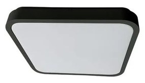 Plafonieră LED dimabilă pentru baie Rabalux 71434 ALENZO LED/36W/230V IP44 negru + telecomandă