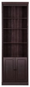 Bibliotecă maro din lemn de pin 74x223 cm Anita – Støraa