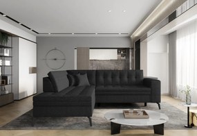Expedo Coltar extensibil LAVINIE, 260x93x210, Softis 17, stanga