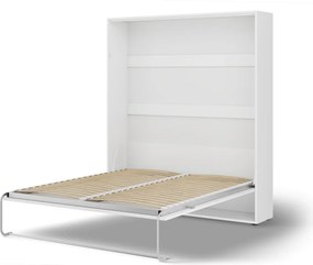 Pat rabatabil Vivario 160 – cu somieră inclusă – 183x40x213 cm – Alb