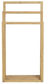 WENKO 25629100 - Suport pentru prosoape BAMBUSA 42,5x82 cm maro