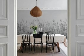 Fototapet, Reed Meadow, Gray, Rebel Walls