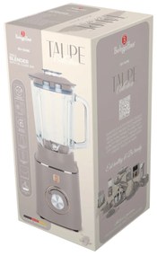 Blender de masa cu borcan de sticla de 1,5 L Taupe Berlinger Haus BH 9496