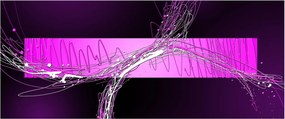 Tablou abstract (120x50 cm)