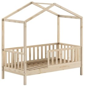 Pat copii Vipack PENTRU COPII MICI DALLAS 70 X 140 CM NATURAL