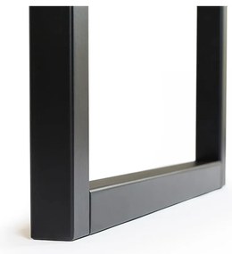 Noptieră în decor de stejar Woodman Camden Diamond Print