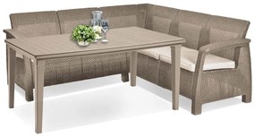 Set de mobilier de grădină Corfu Relax cu masă Futura pentru cappuccino