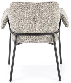 Scaun de bucaterie Andras, gri
