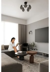 Lampă de perete FILLAN 1xE27/60W/230V neagră Sollux SL.1143