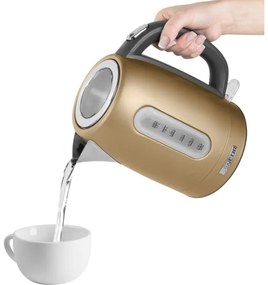 Fierbător de apă 1,7 l 2150W/230V auriu