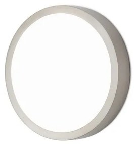 Aplica LED de perete sau tavan, Bully 14cm satin chrome