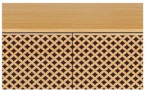 Comodă cu aspect de lemn de stejar Woodman Camden Diamond