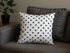 Husa decorativa pentru perna COLAM GREY 45x45 cm, gri