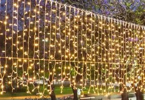 Perdea extensibila 204 leduri 1X4m IP44 6400K EL0038428 Erste