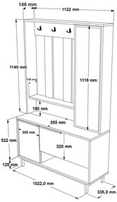 Mobilier Hol Nimelo 11 (Nuc) . 1093976