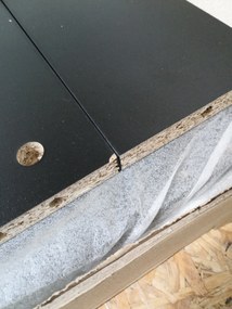 OFERTA Birou NEVY 120x60 cm, negru II. calitate