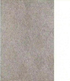 Covor RUSTICANA, 80x150 cm, forma dreptunghiulara, polipropilena, gri,